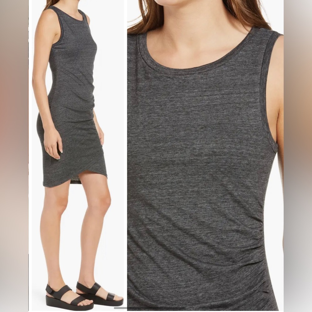 Treasure & Bond Ruched Side Sleeveless Dress - Size XS ✨